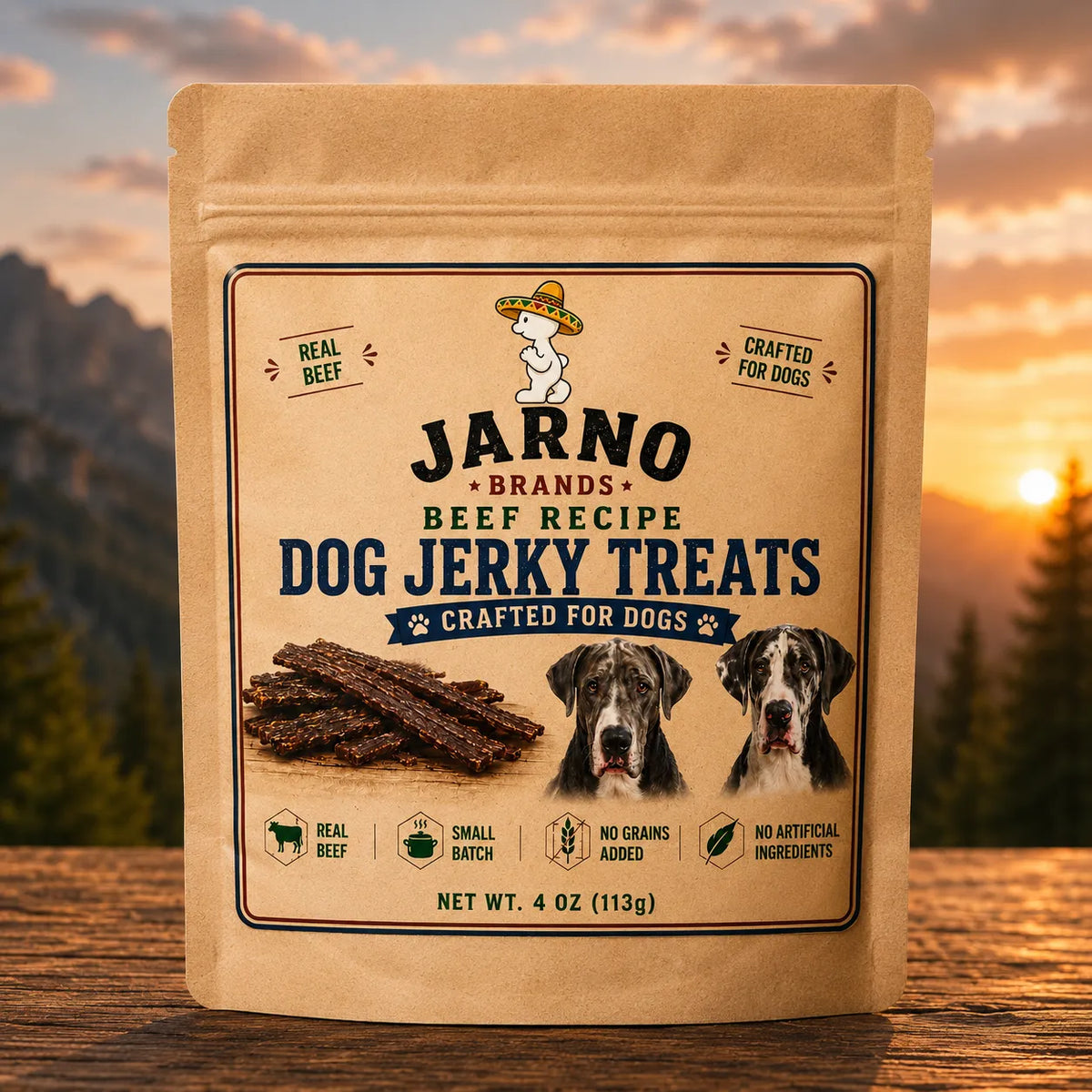 Jarno Beef Jerky Dog Treats